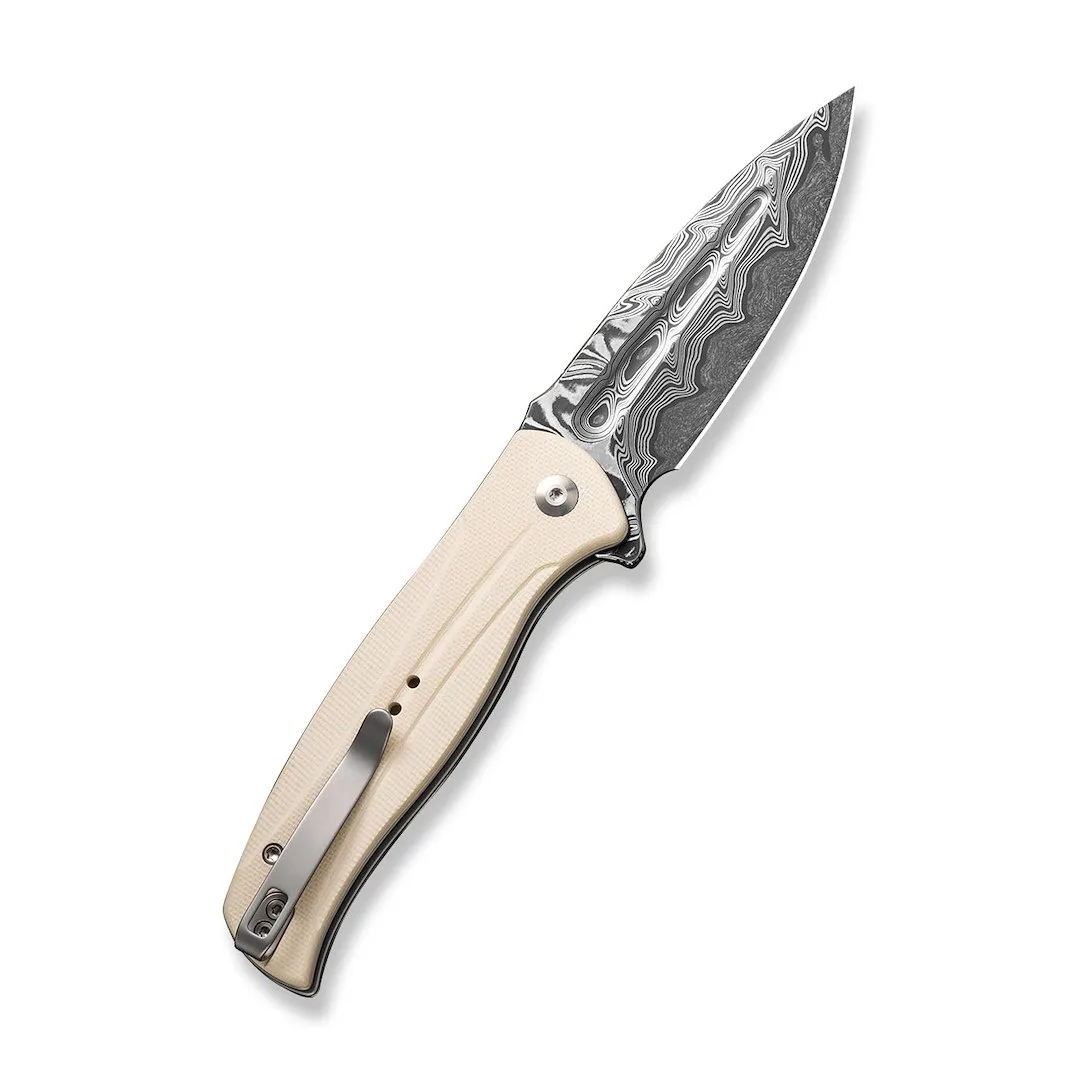 Nóż CIVIVI Incindie Damascus G10 Ivory — zdjęcie 2