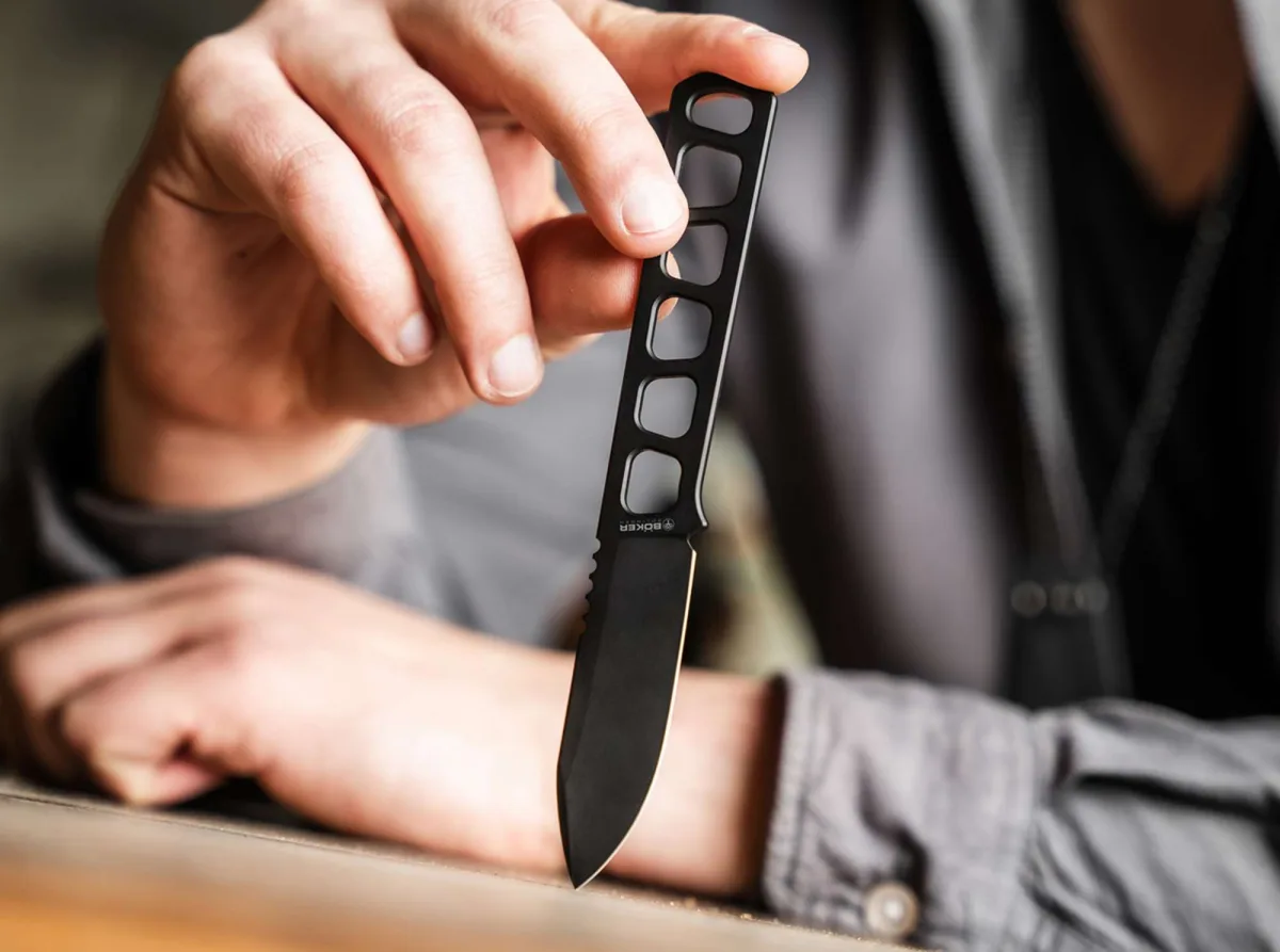 Nóż Böker Solingen BFF Packlite All Black — zdjęcie 6