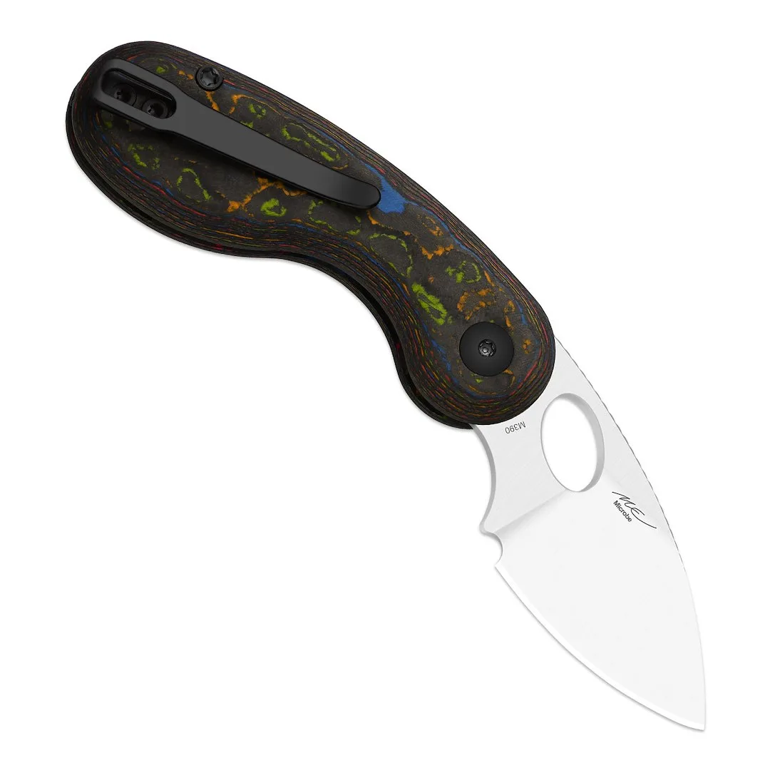 Nóż Kizer Microbe Camo Carbon M390 — zdjęcie 2