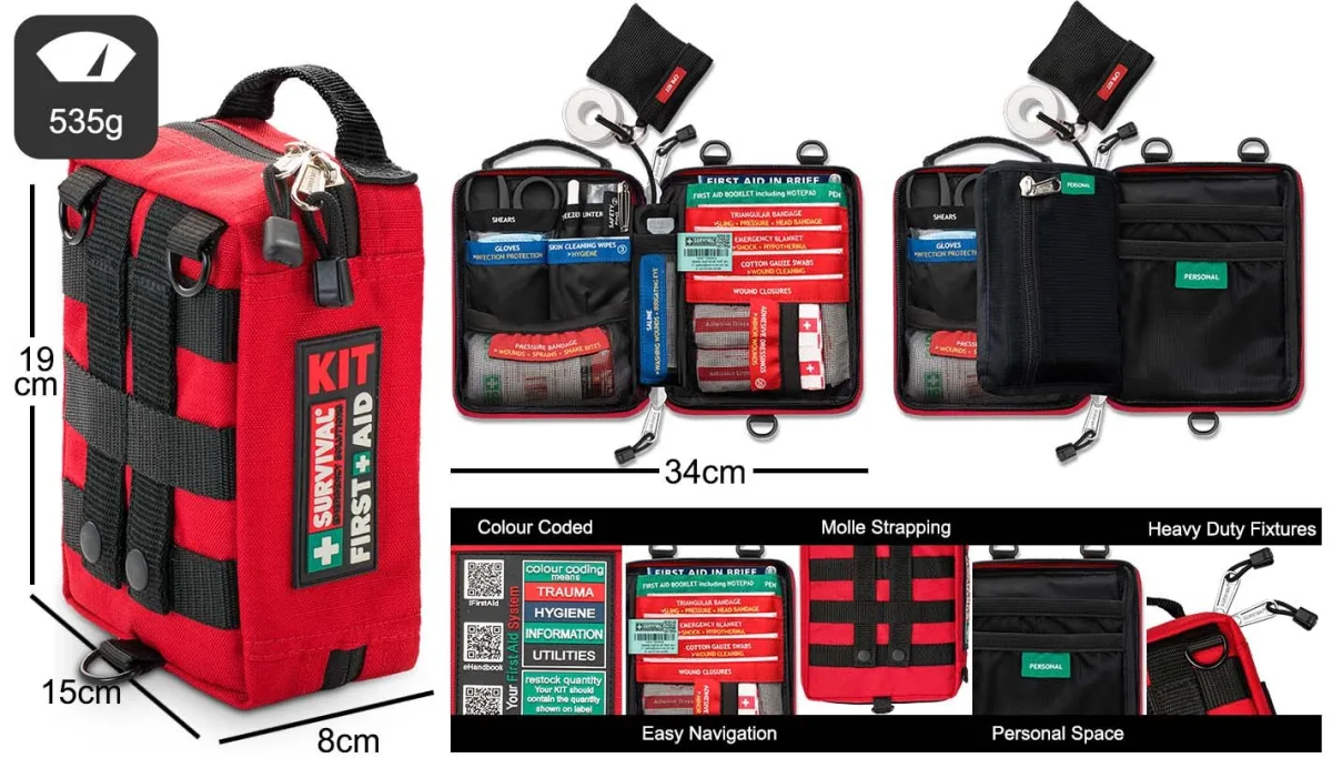 Apteczka SURVIVAL Handy First Aid KIT — zdjęcie 5