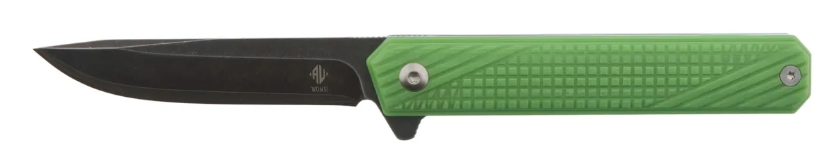 Nóż Womsi Wolf Green G10 S90V — zdjęcie 2