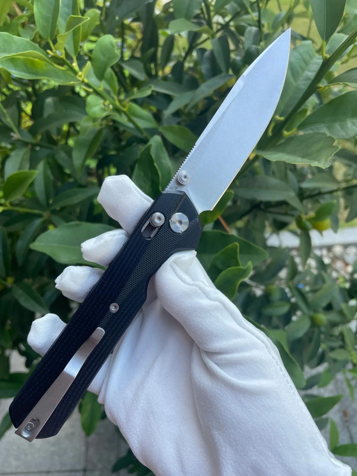 Nóż KNIVESPL The First Black G10 14C28N — zdjęcie 2