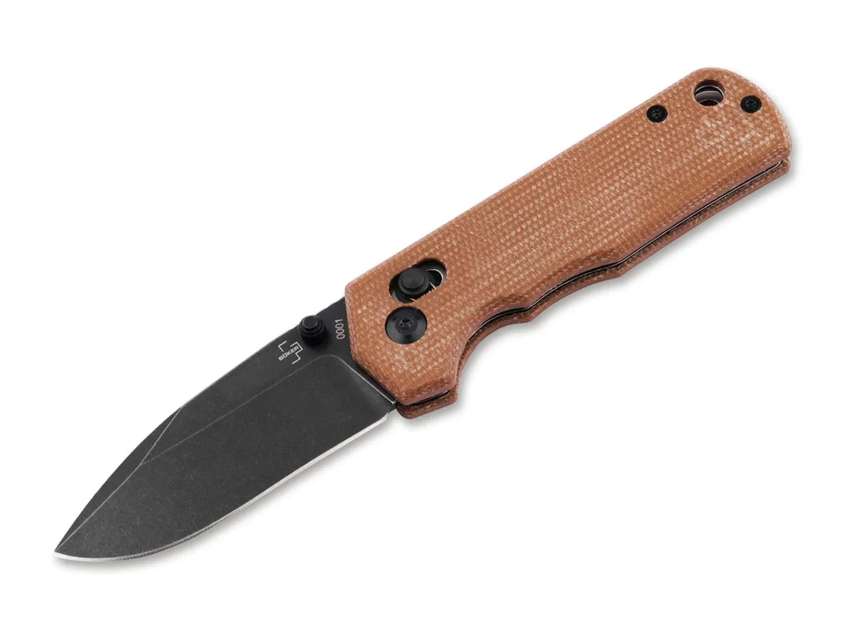 Nóż Böker Plus Rockstub Brown Micarta 2.0 14C28N — zdjęcie 1