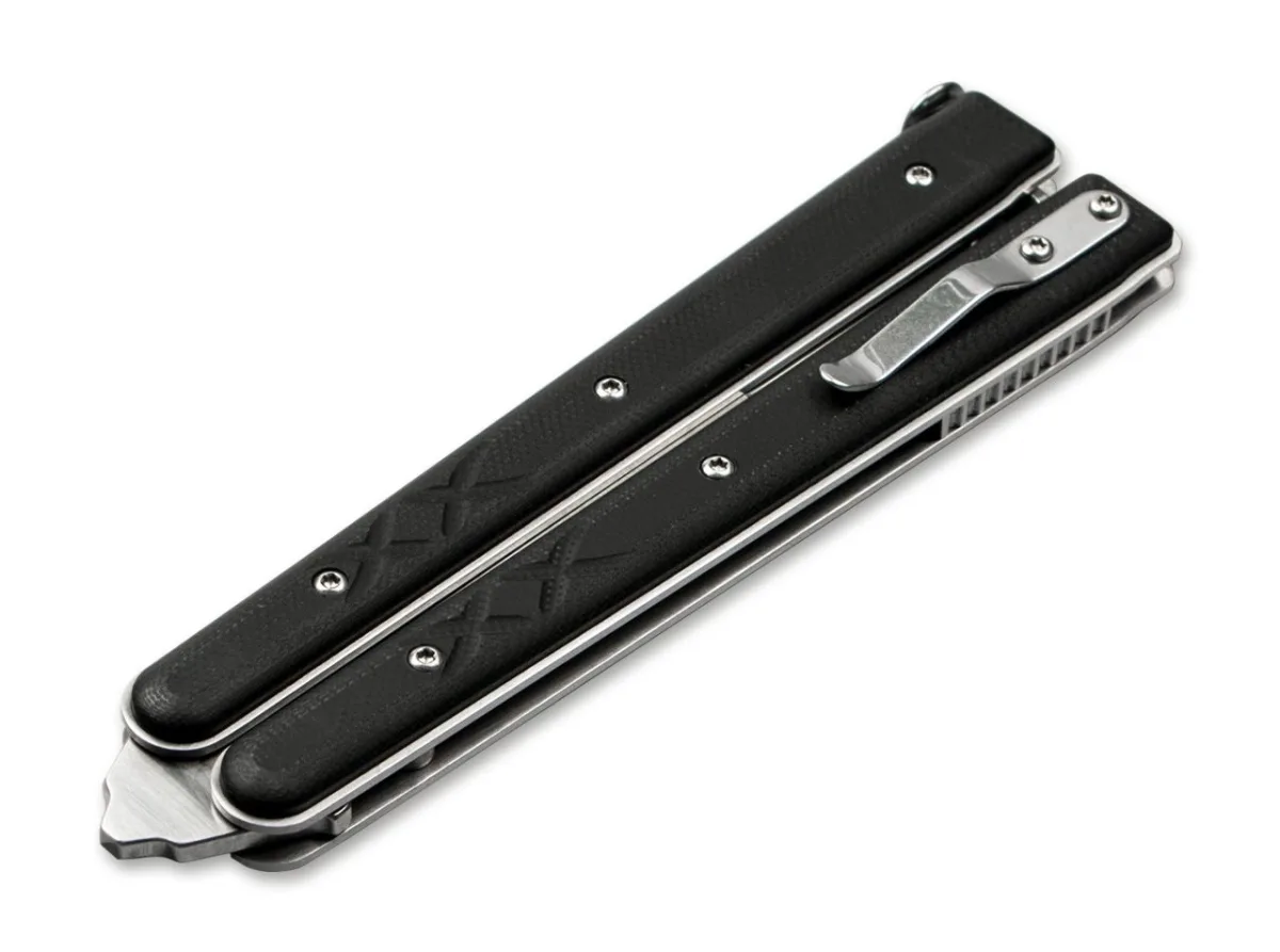 Nóż Böker Plus Balisong Tactical, duży, łożyska — zdjęcie 2