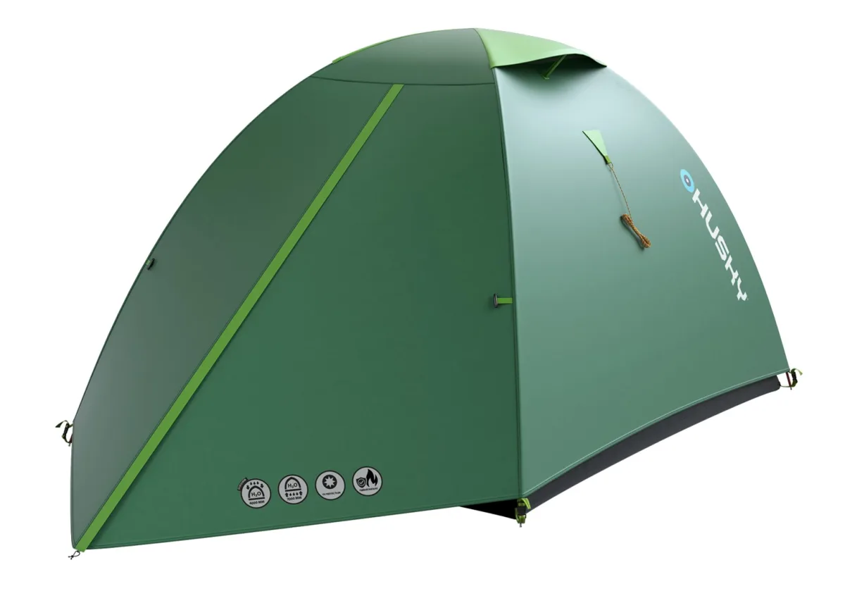 Namiot Husky BIZAM 2 PLUS green — zdjęcie 4