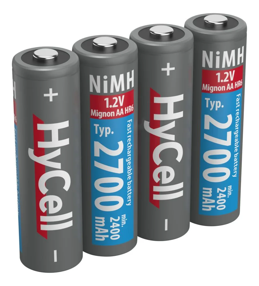 Akumulatory HyCell NiMH AA / HR6 typ 2700, 4 szt — zdjęcie 3
