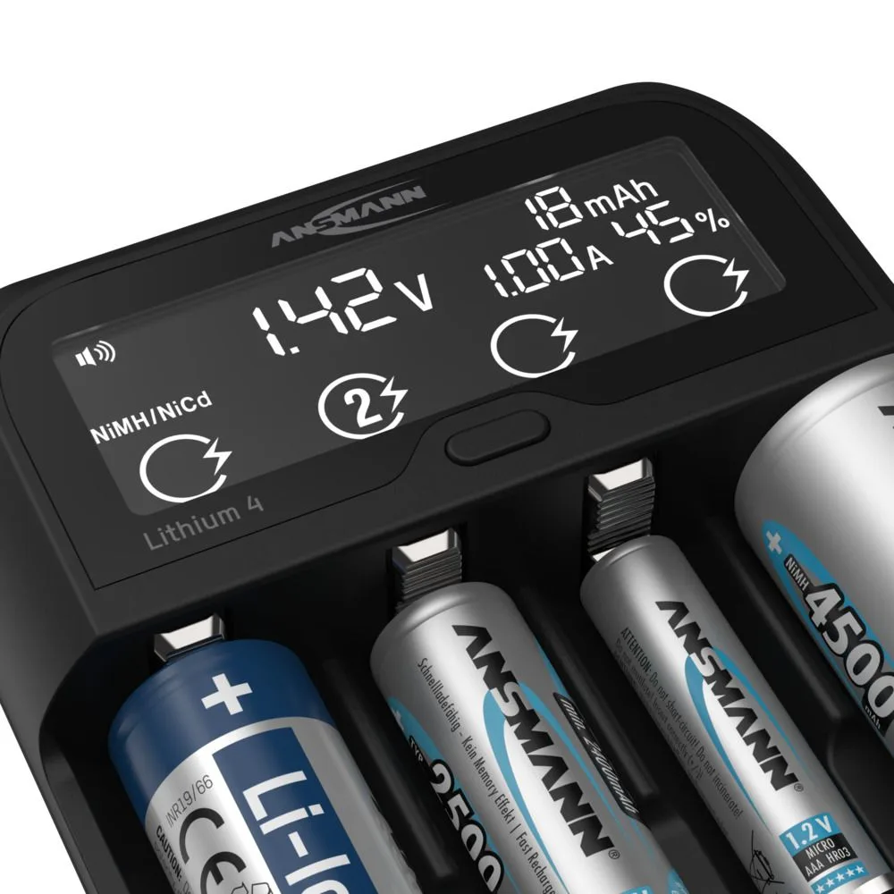Ładowarka Ansmann Lithium 4 do Li-lon AAA/AA — zdjęcie 6