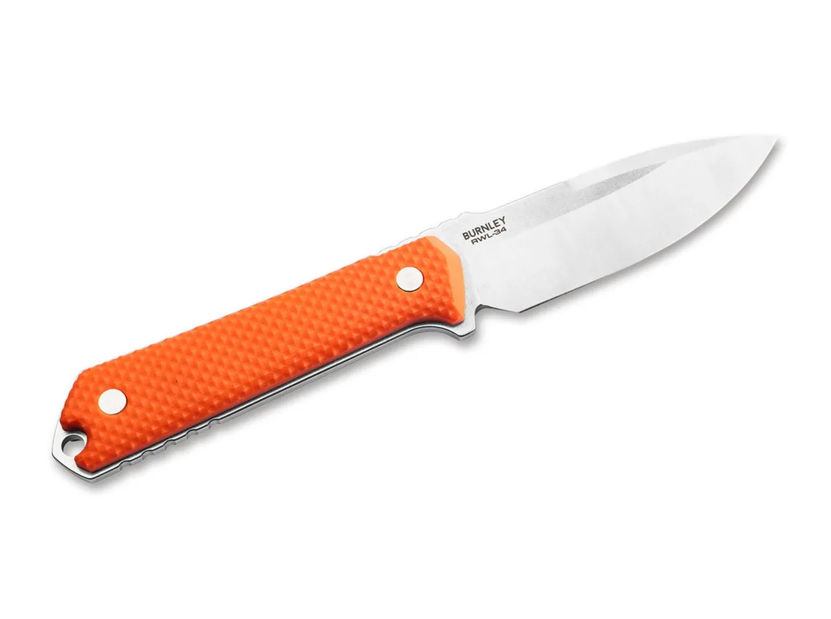 Nóż Böker Kiboku G10 Orange RWL34 — zdjęcie 2