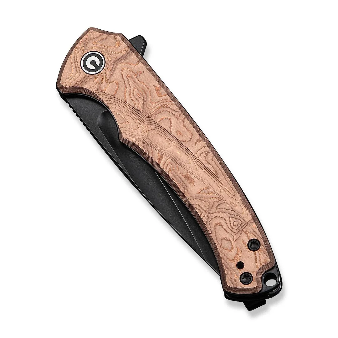 Nóż CIVIVI Voidflare 14C28N Copper Foil G10 Black — zdjęcie 4