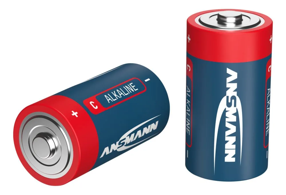 Baterie alkaliczne Ansmann C / LR14, 2 szt. — zdjęcie 2