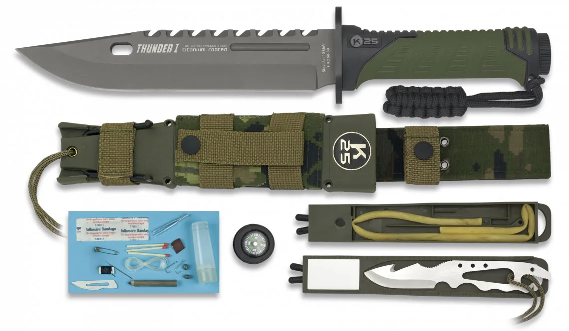 Nóż K25 32019 Thunder I OD Green — zdjęcie 2