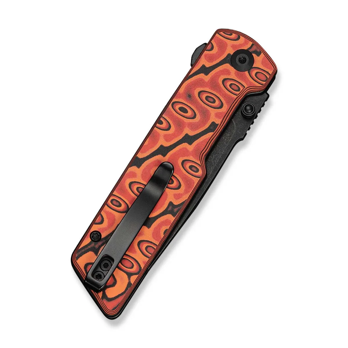 Nóż CIVIVI Zygon Nitro-V Orange&Blk Vortex Micarta — zdjęcie 5