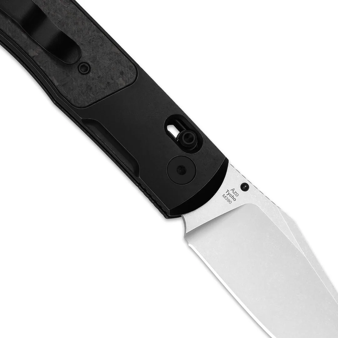 Nóż Kizer Tycho Titanium+Carbon Fiber M390 — zdjęcie 4