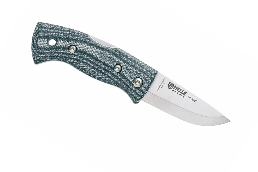 Nóż Helle Berget Denim Micarta 12C27 — zdjęcie 1