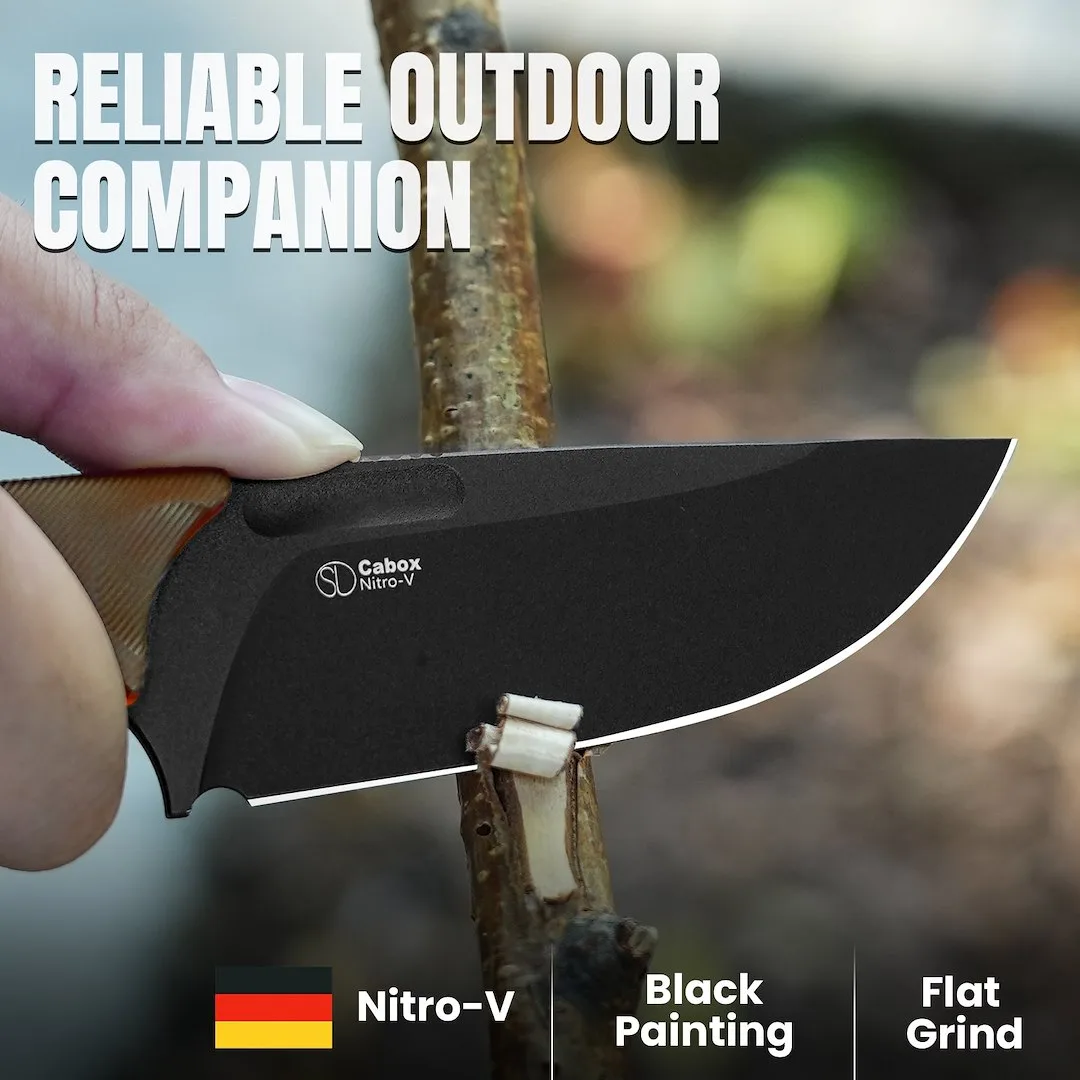 Nóż Kizer Fixed Cabox PEI Nitro-V — zdjęcie 10