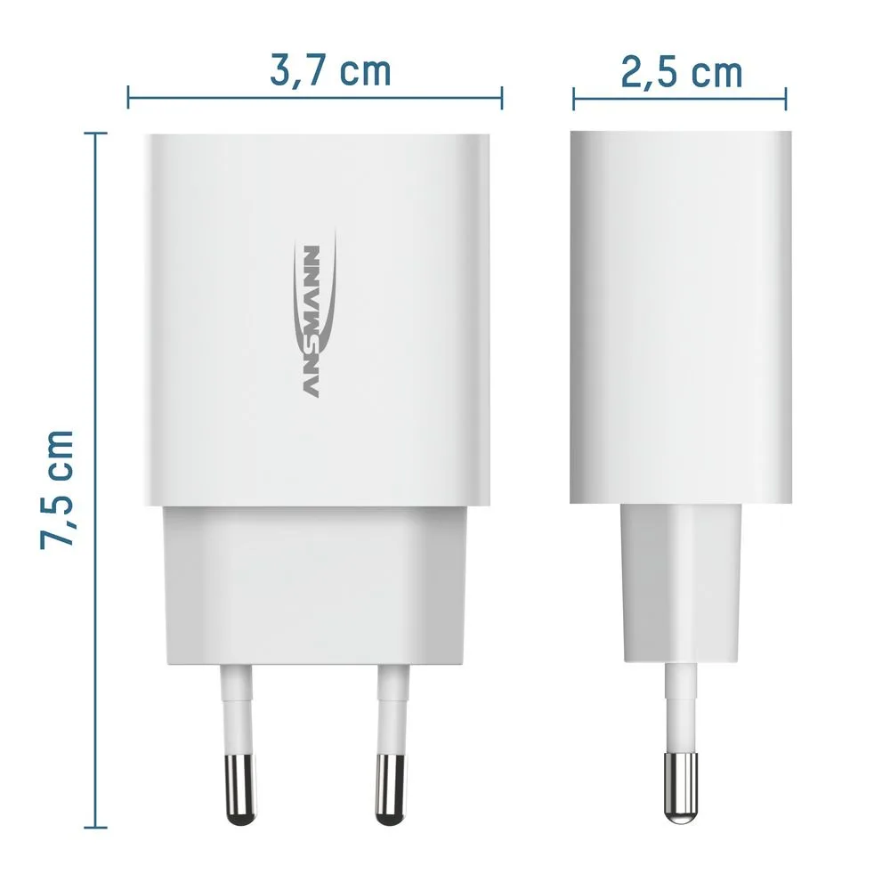 Ładowarka Ansmann HC212 biała 2x USB 12W, 2.4A — zdjęcie 6
