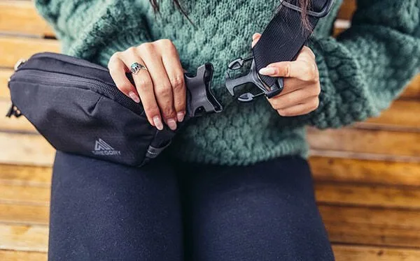 Saszetka nerka Gregory Rhune Belt Bag 1L C.Black — zdjęcie 4