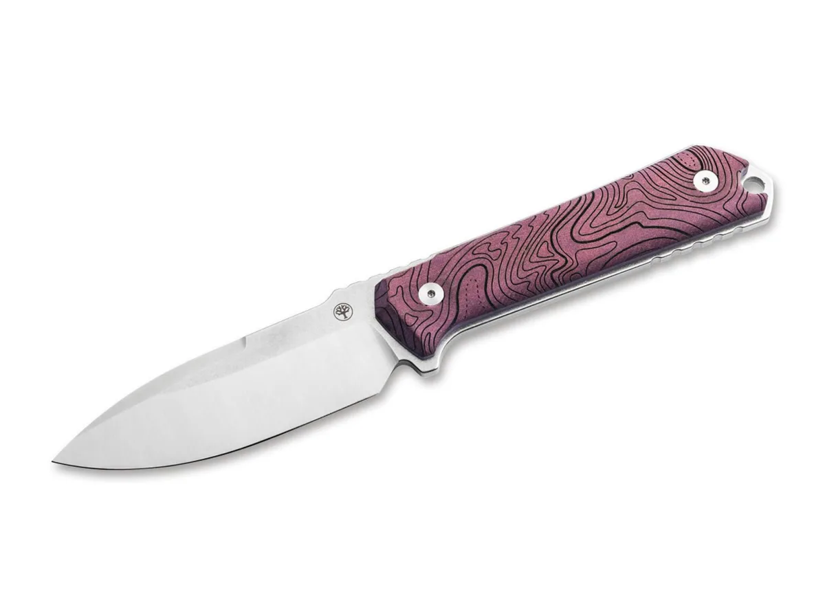 Nóż Böker Kiboku Richlite Red Topo RWL34 — zdjęcie 1