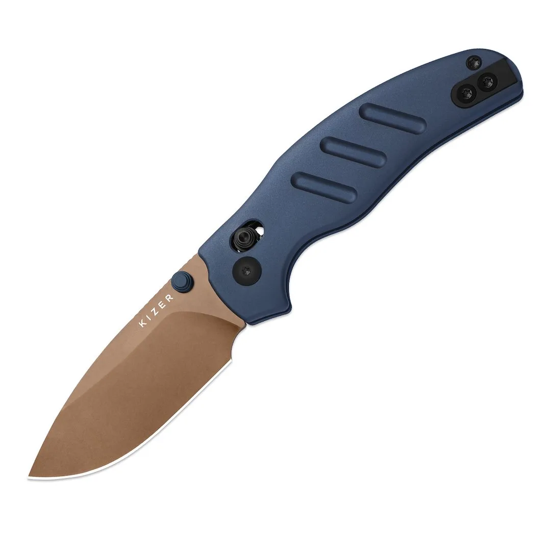 Nóż Kizer C01C 2.9 CD Aluminum ELMAX — zdjęcie 1