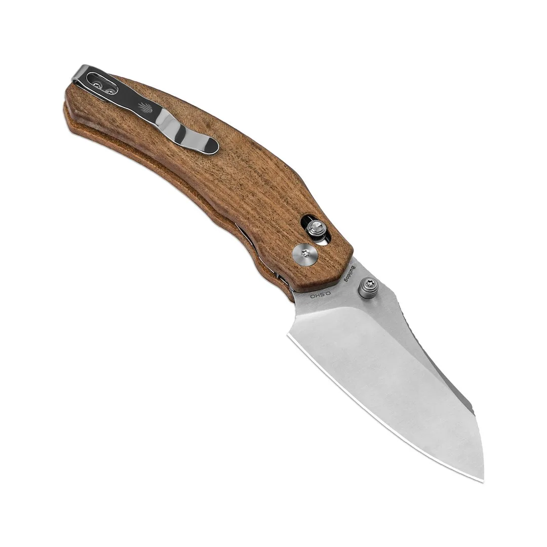 Nóż Kizer Bulldog Mkuruti Wood Nitro-V — zdjęcie 2