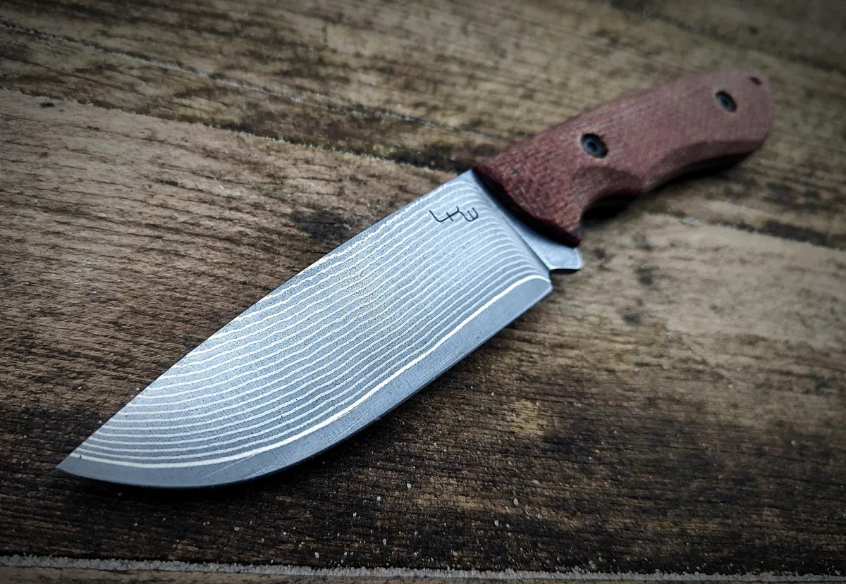 Nóż LKW Mauler VG10 Damast Micarta — zdjęcie 3