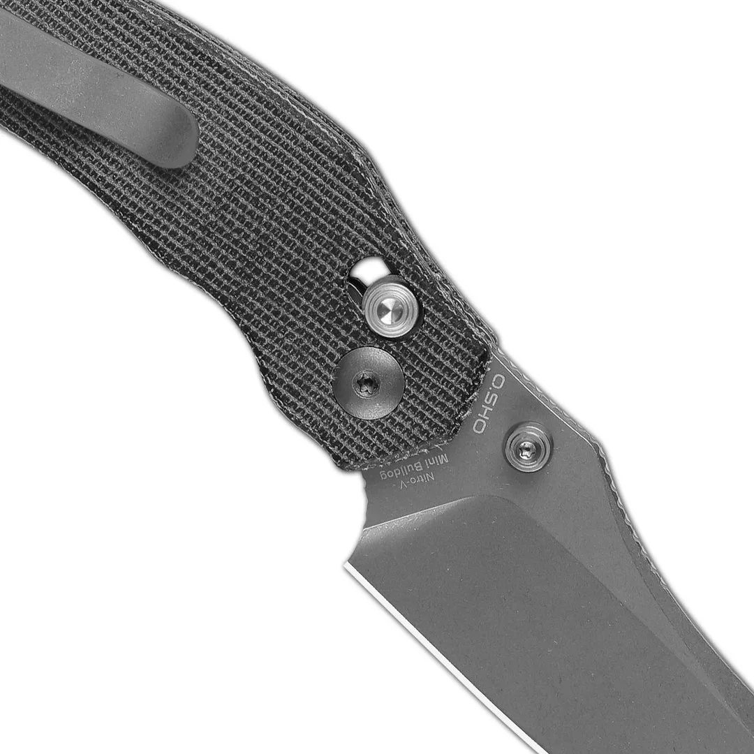 Nóż Kizer Mini Bulldog Micarta Nitro-V — zdjęcie 4
