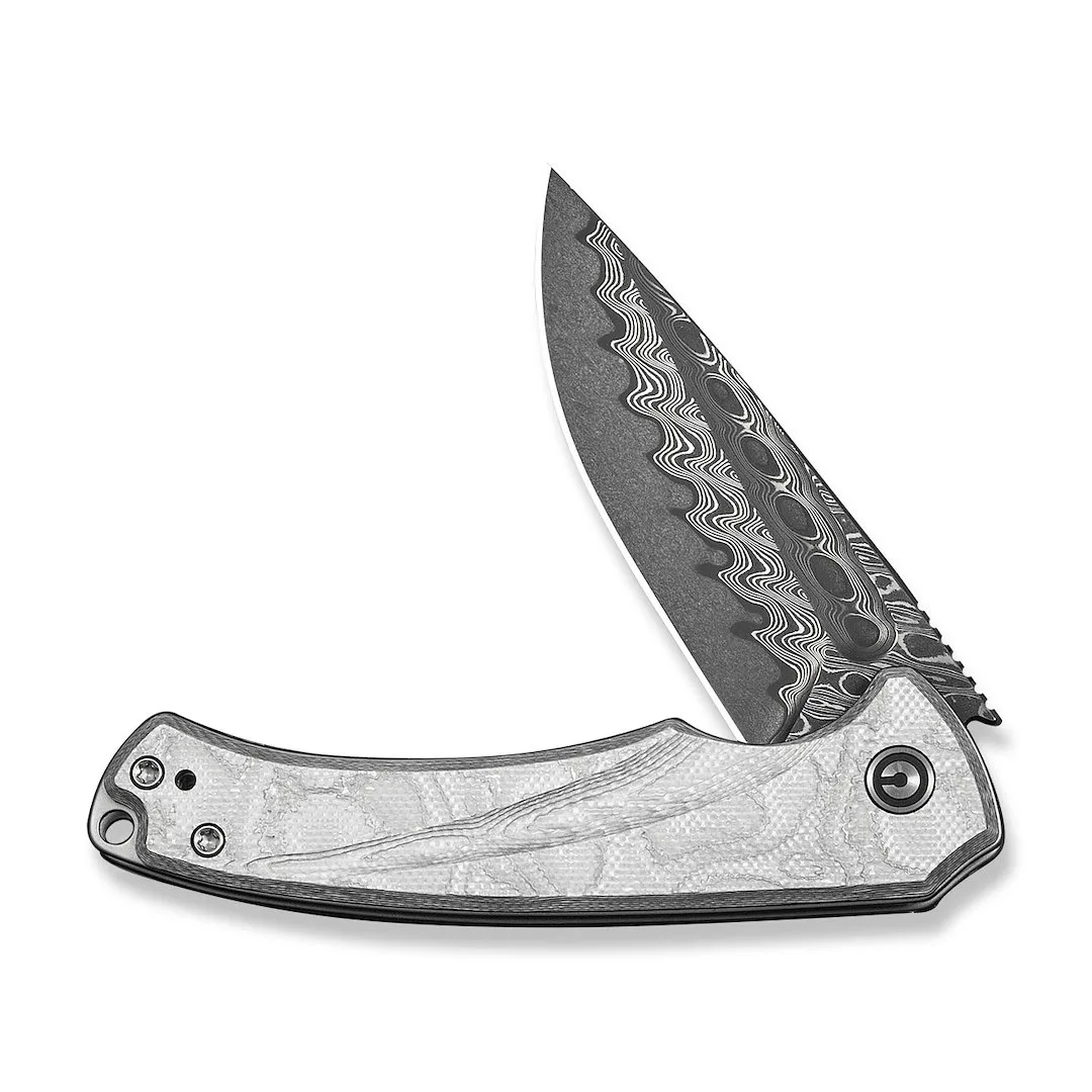 Nóż CIVIVI Voidflare Damascus Aluminum Foil G10 — zdjęcie 3