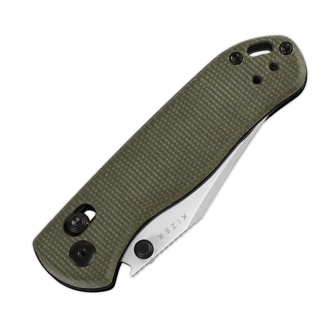 Nóż Kizer Drop Bear 2 Micarta AEB-L — zdjęcie 4