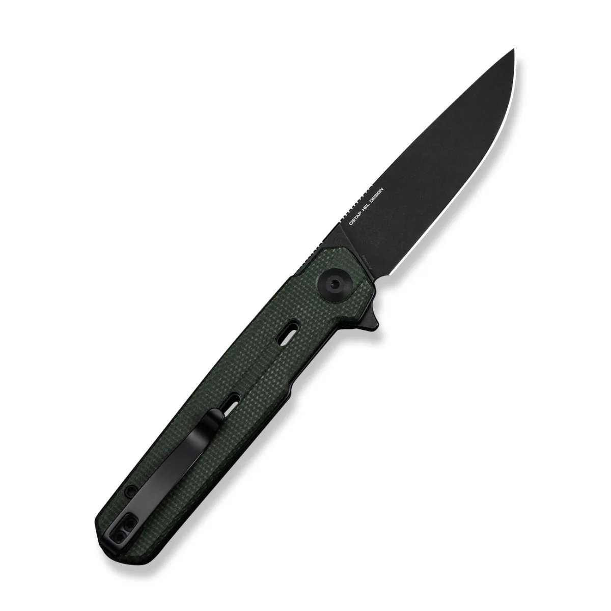 Nóż CIVIVI Navo Nitro-V Green Micarta by Ostap Hel — zdjęcie 2