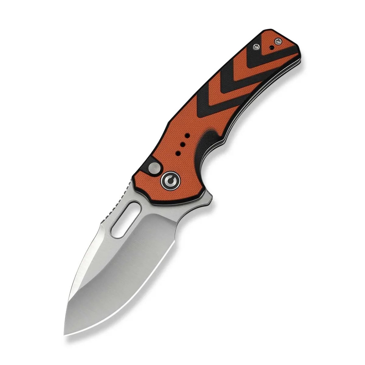 Nóż CIVIVI Vexron G10 Milled Orange & Black 14C28N — zdjęcie 1