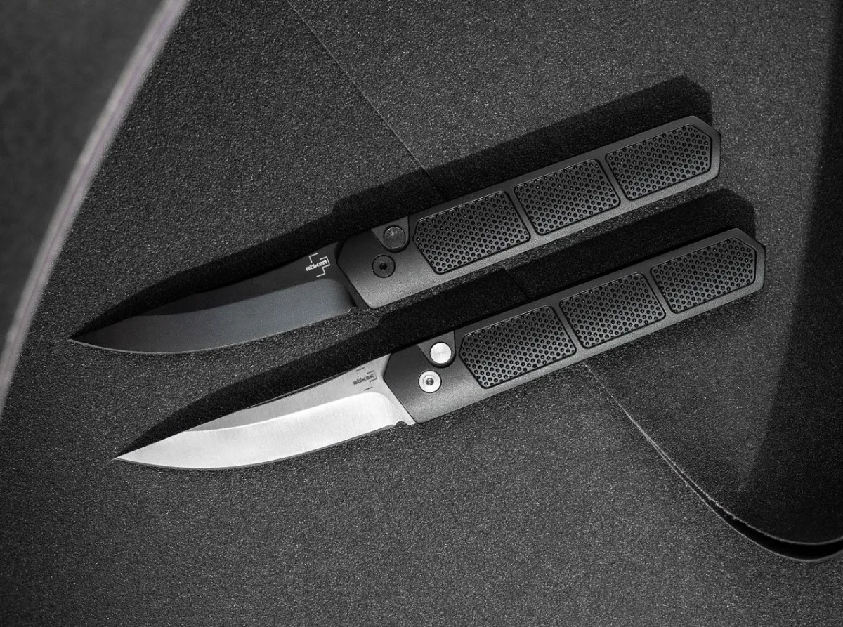Nóż Böker Plus Kwaiken Grip Auto Black — zdjęcie 3