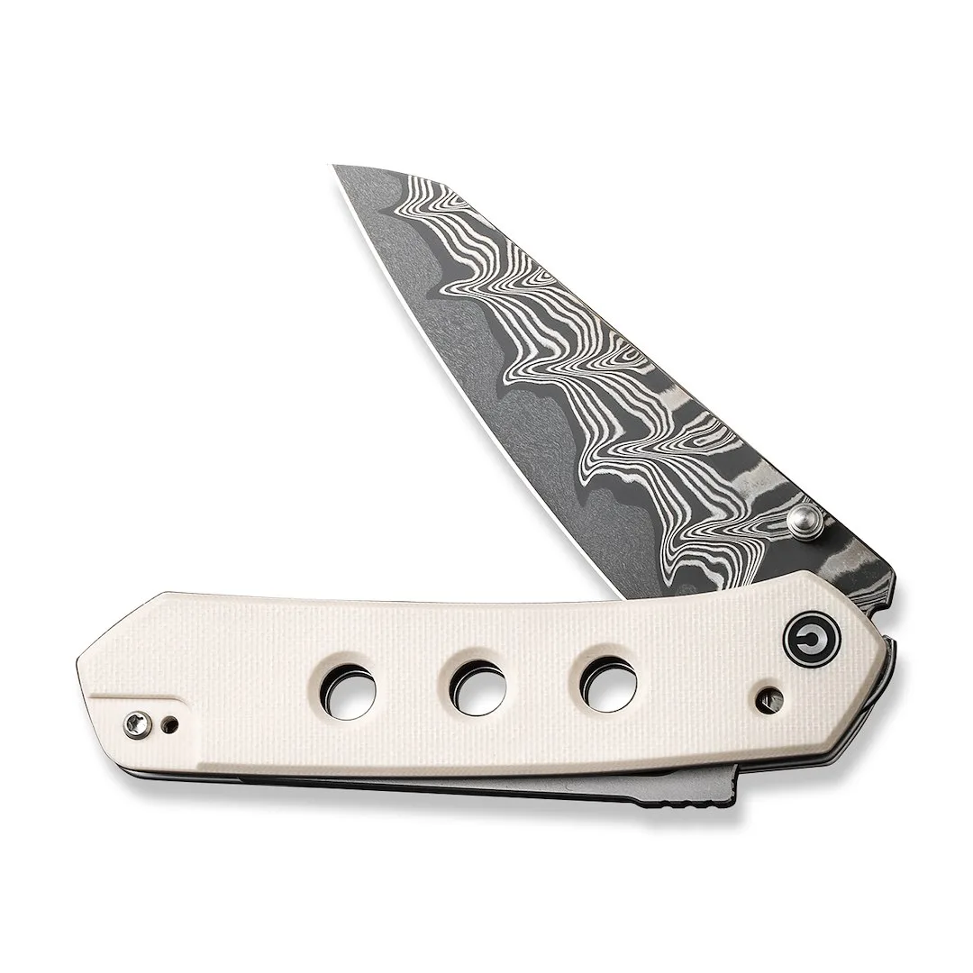 Nóż CIVIVI Vision FG Damast Ivory G10 C22036-DS1 — zdjęcie 3