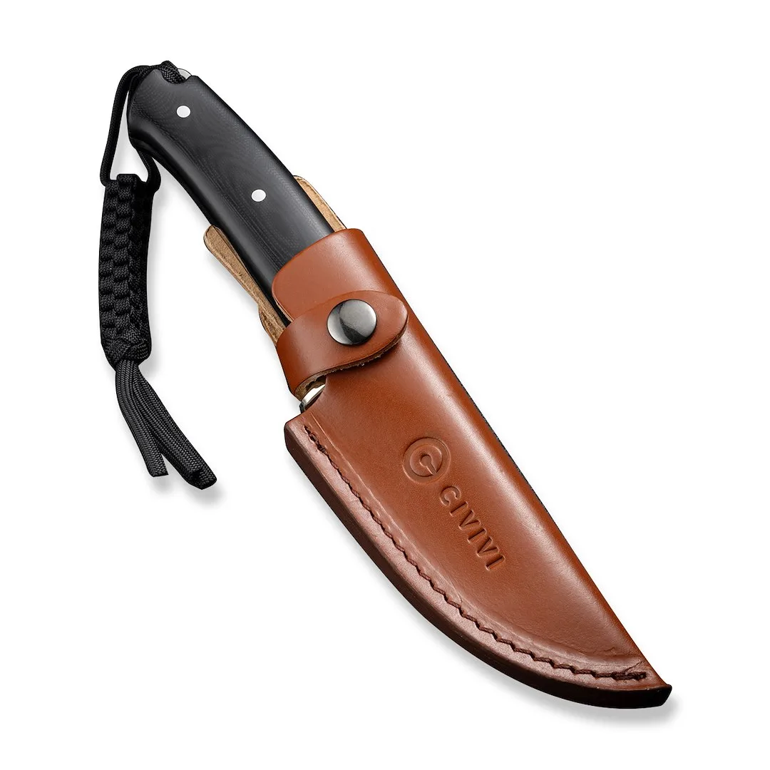 Nóż CIVIVI Fixed Cloud Peak Nitro-V G10 Black — zdjęcie 8