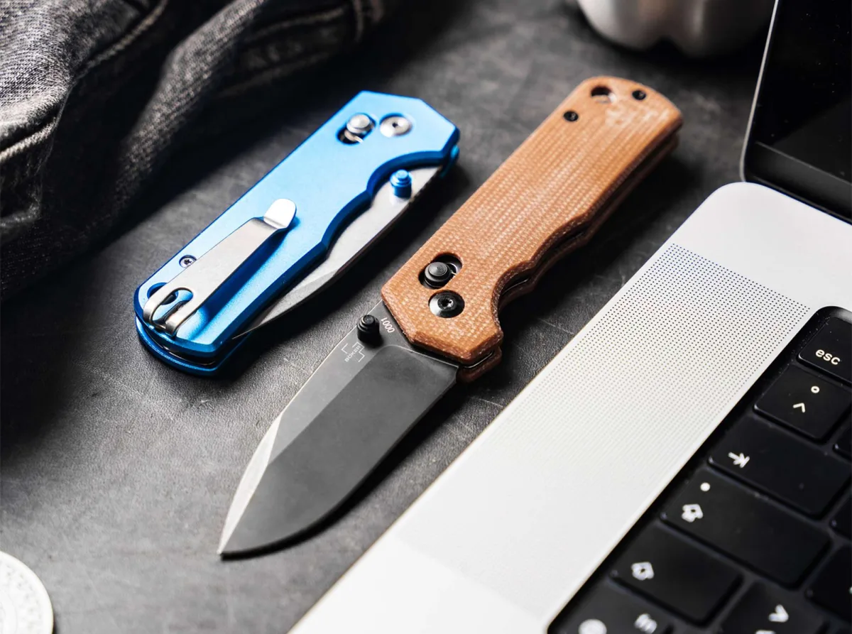Nóż Böker Plus Rockstub Brown Micarta 2.0 14C28N — zdjęcie 3