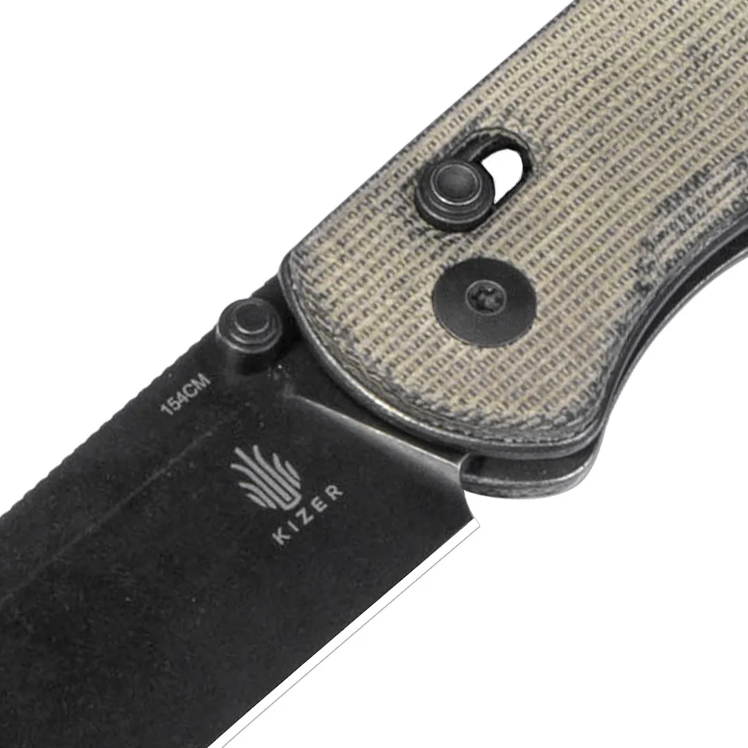 Nóż Kizer Drop Bear Micarta 154CM — zdjęcie 5