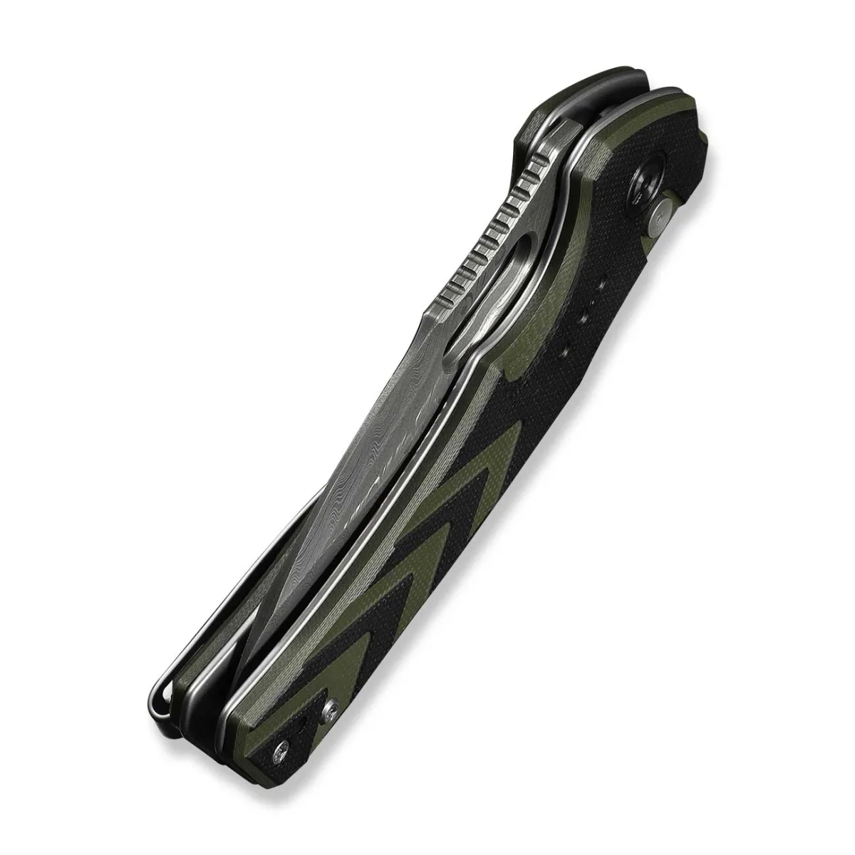 Nóż CIVIVI Vexron Damast G10 Milled Black & Green — zdjęcie 6