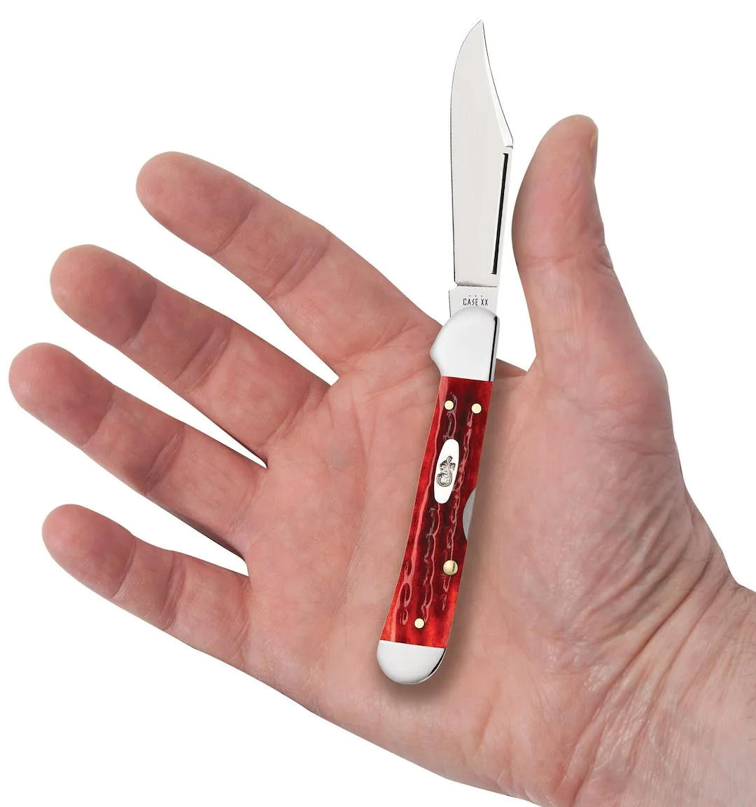 Nóż Case Pocket Worn Mini Copperlock Red — zdjęcie 5