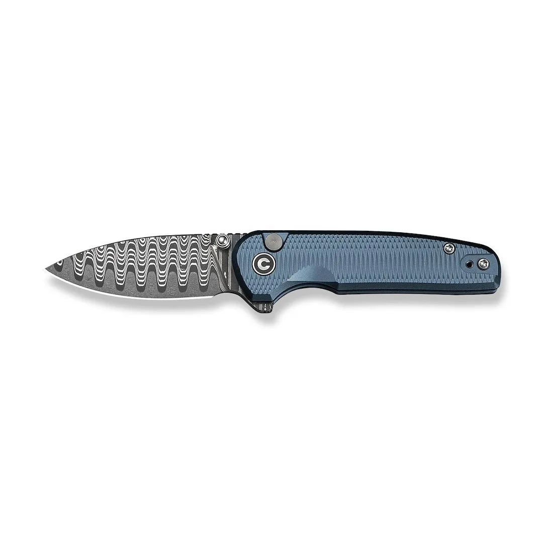 Nóż CIVIVI Mini Shakan Damascus Blue Aluminum — zdjęcie 8