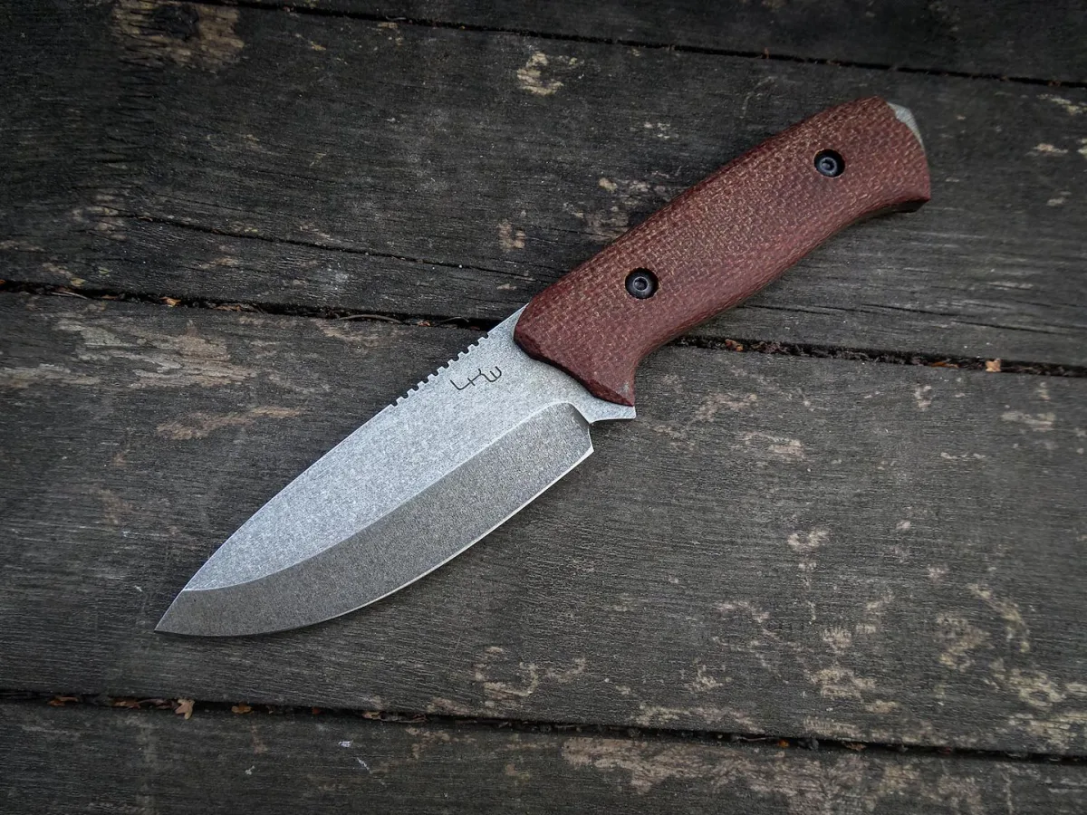 Nóż LKW Dwarf Micarta — zdjęcie 1