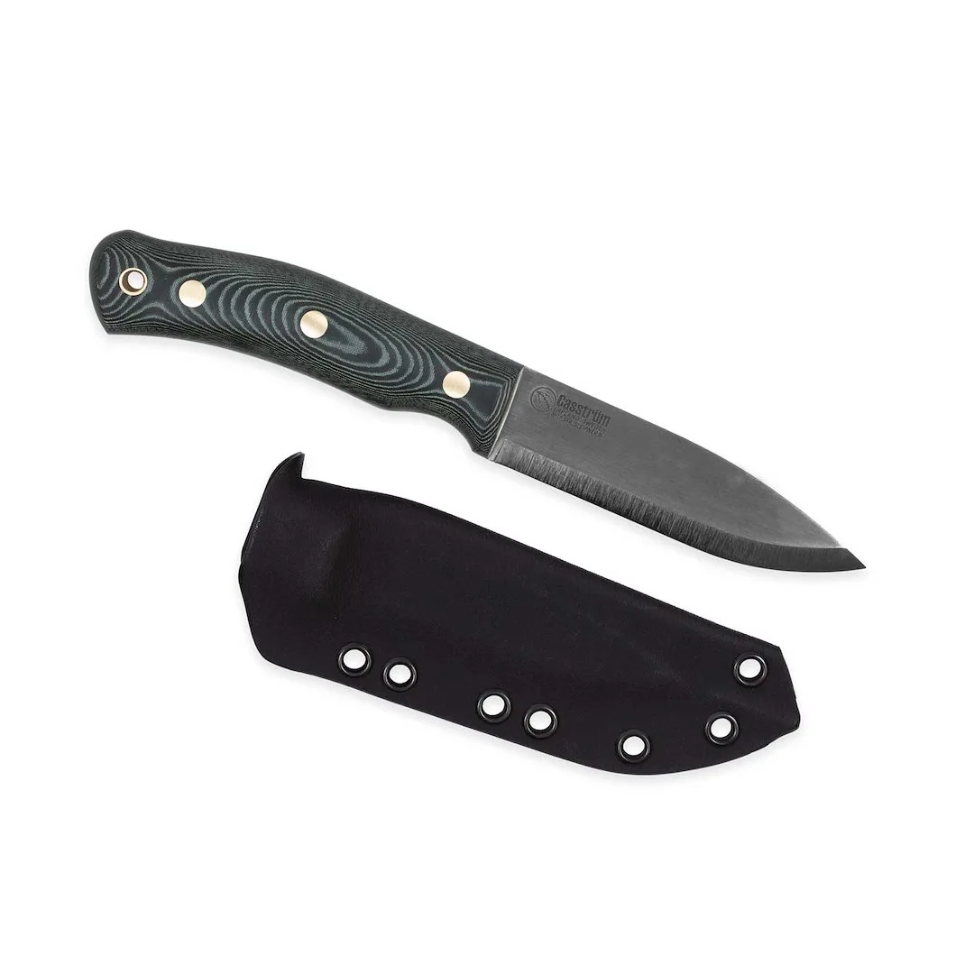 Nóż Casström No.10 SFK GreenMicarta Sleipner Kydex — zdjęcie 1