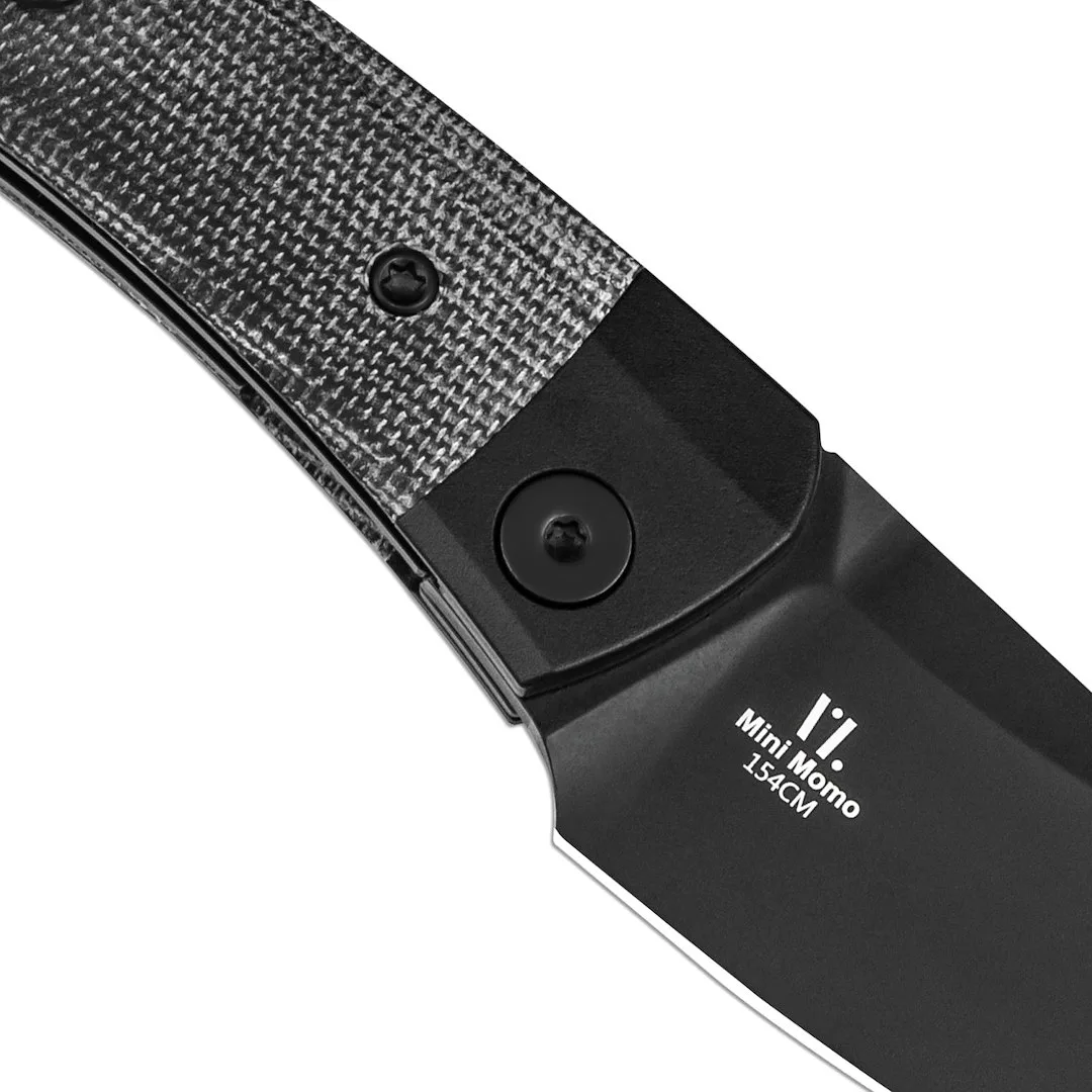 Nóż Kizer Mini Momo Aluminum+Micarta 154CM — zdjęcie 6