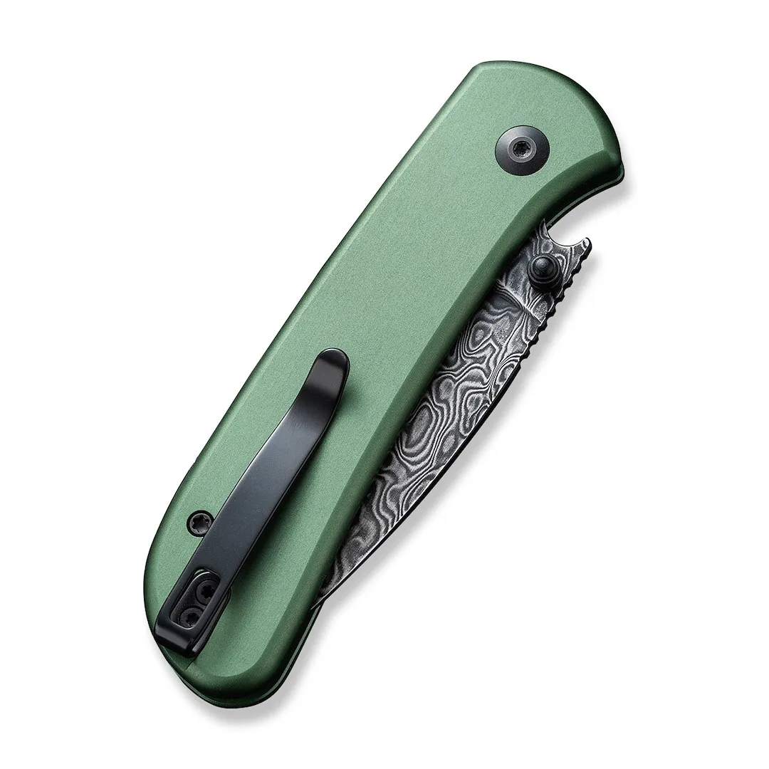 Nóż CIVIVI Qubit Damast Aluminum Green C22030E-DS1 — zdjęcie 5