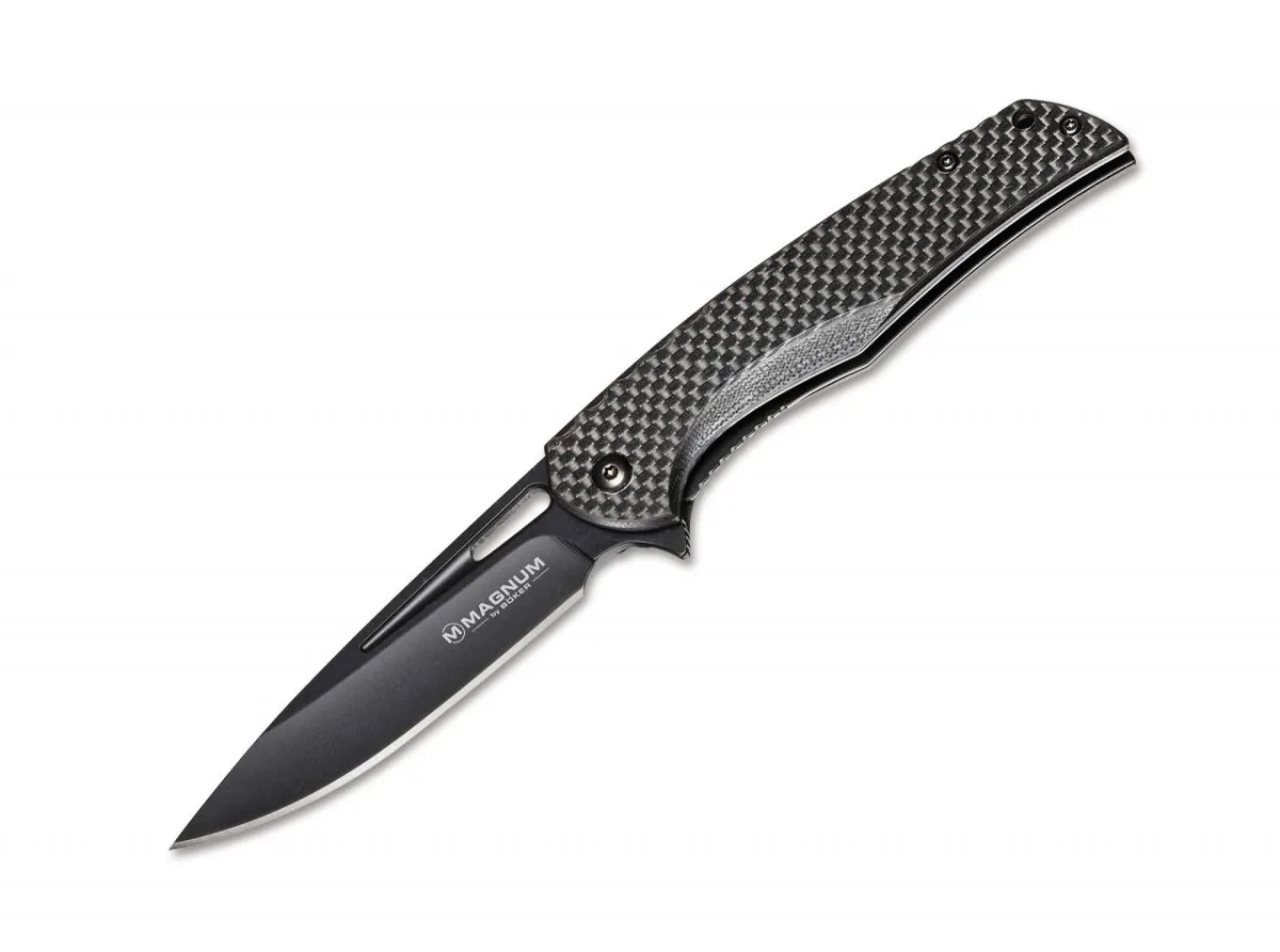 Nóż Magnum Black Carbon — zdjęcie 1