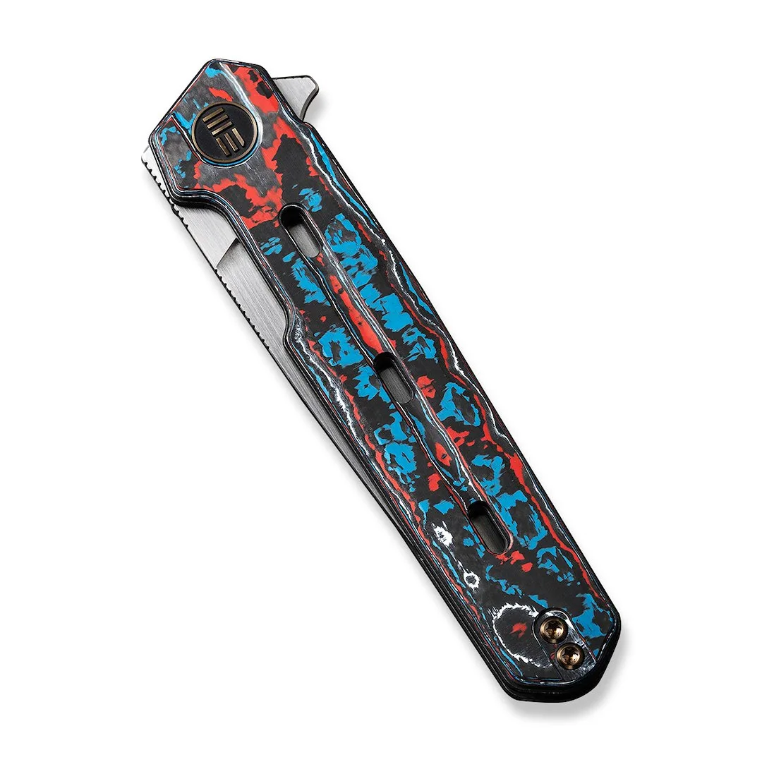 Nóż WE Knife Navo CPM-20CV Nebula Fat Carbon — zdjęcie 4