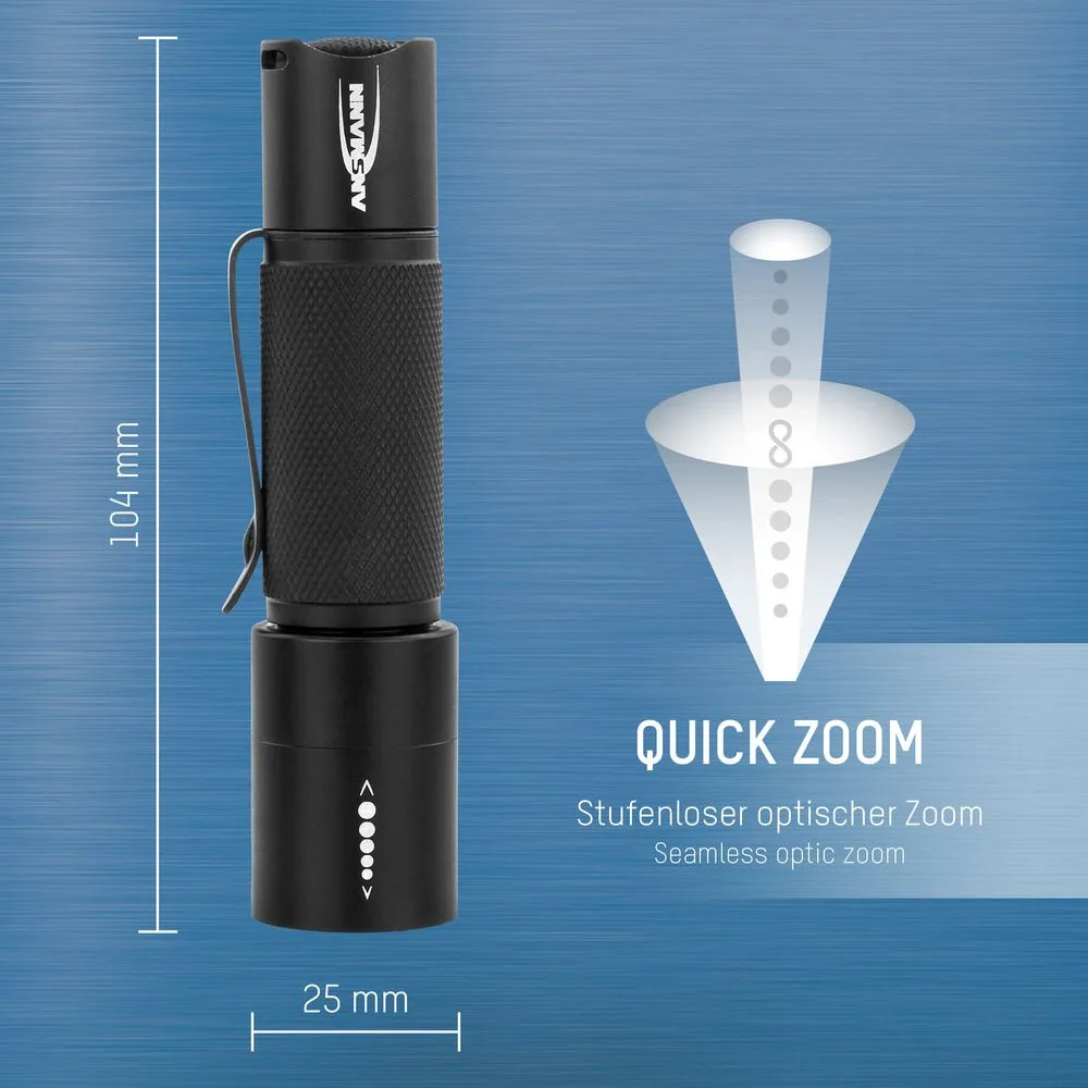 Latarka Ansmann LED M100F,115 lm, 1xA — zdjęcie 8
