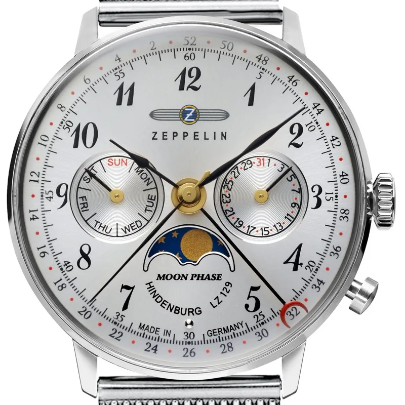 Zegarek Zeppelin LZ129 Hindenburg 7037M1, 36mm — zdjęcie 2