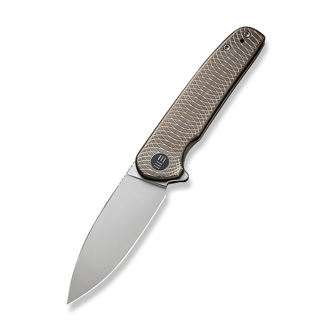 Nóż WE Knife Shakan CPM-20CV Golden Titanium LE — zdjęcie 1