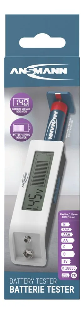 Tester baterii Ansmann z wyświetlaczem LC — zdjęcie 7