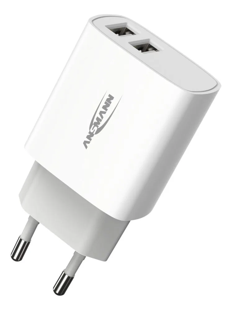 Ładowarka Ansmann HC212 biała 2x USB 12W, 2.4A — zdjęcie 5