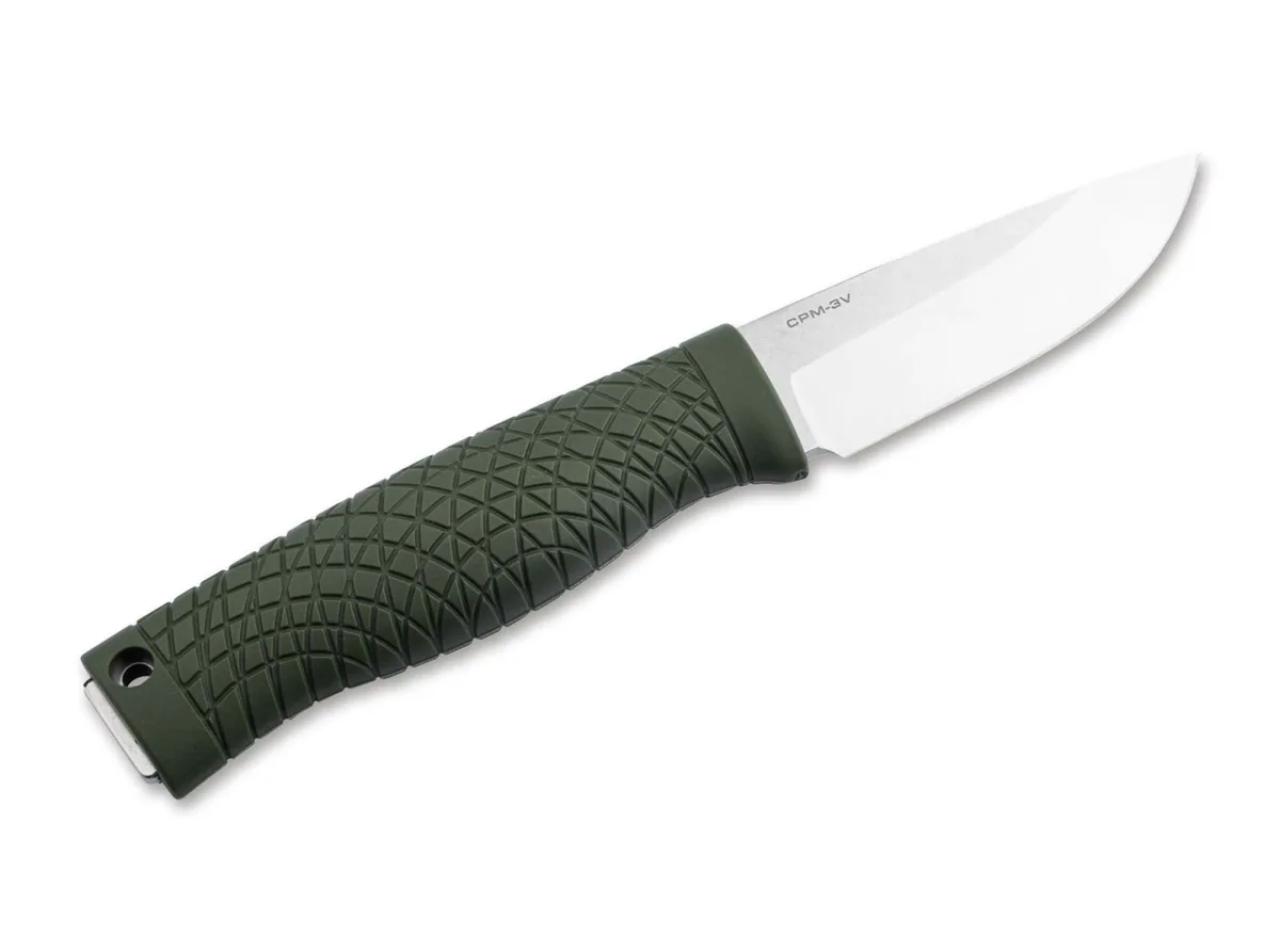 Nóż Böker Solingen Bronco Mini CPM3V Green — zdjęcie 2